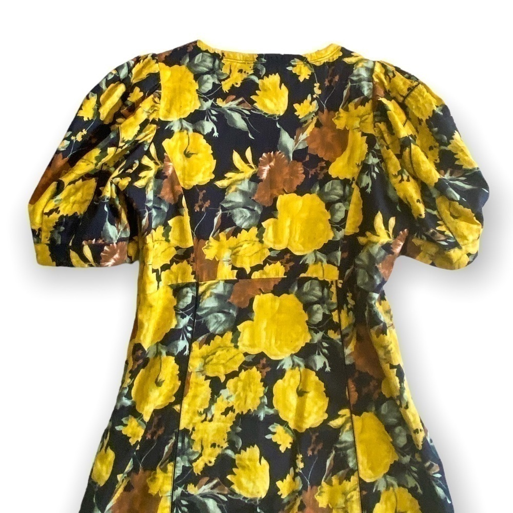 Sea New York Ella Puff Sleeve Dress, Size 4 - Picture 8 of 14